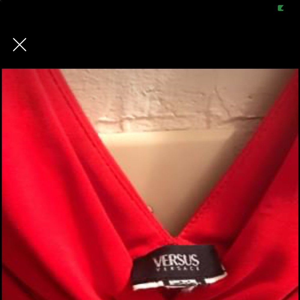 Beautiful Versace red dress